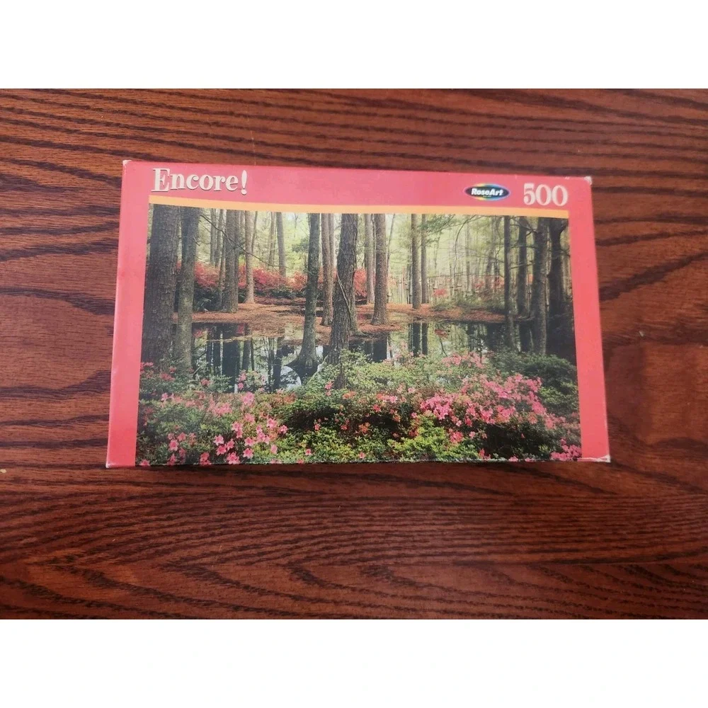 Vintage Rose Art Encore 500 Piece Jigsaw Puzzle Cypress Gardens New Sealed‎ Box